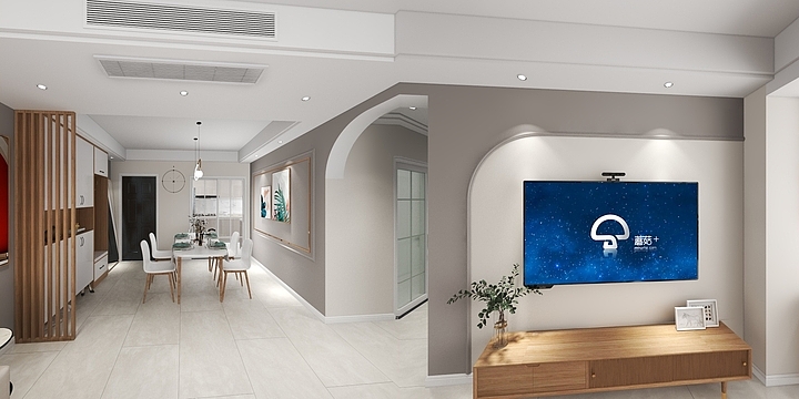 Wayne和自己对话-原木温馨现代-赵美女-装修设计方案