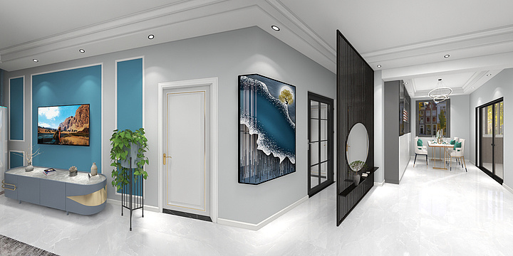 家装设计师GH-效果图仅供参考-装修设计方案