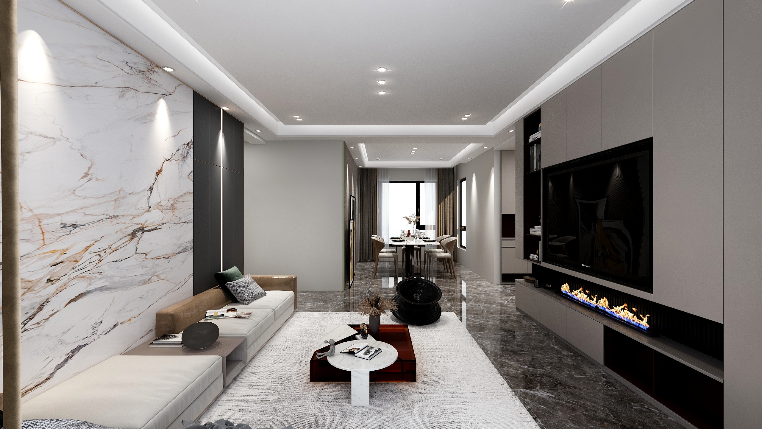 广东粤骏装饰设计工程有限公司-美筑华府-装修设计方案