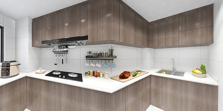 昕缘-首开国风琅樾124㎡3室-装修设计方案