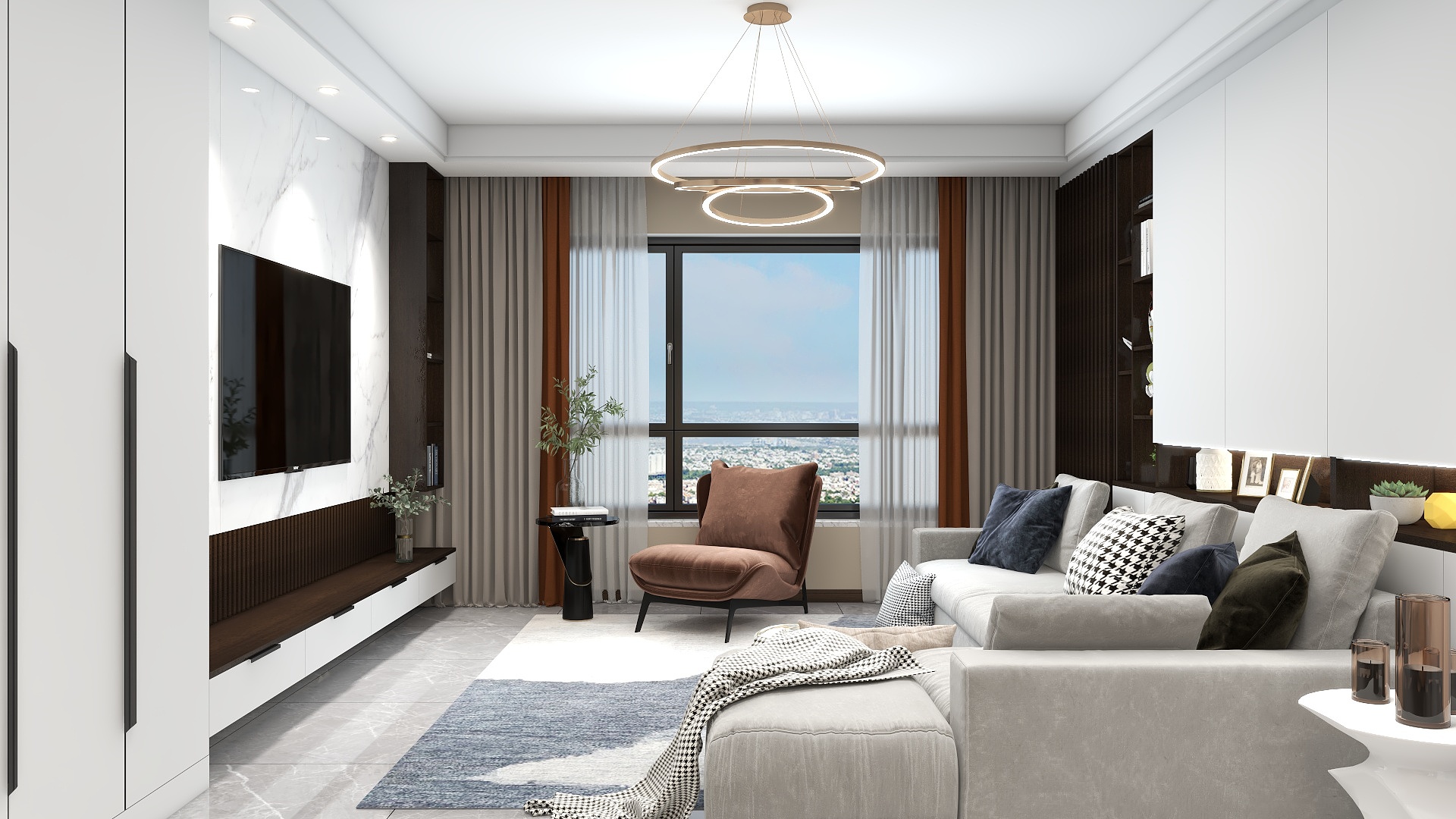 室内设计施工效果-20210821和兴帝景装修效果图