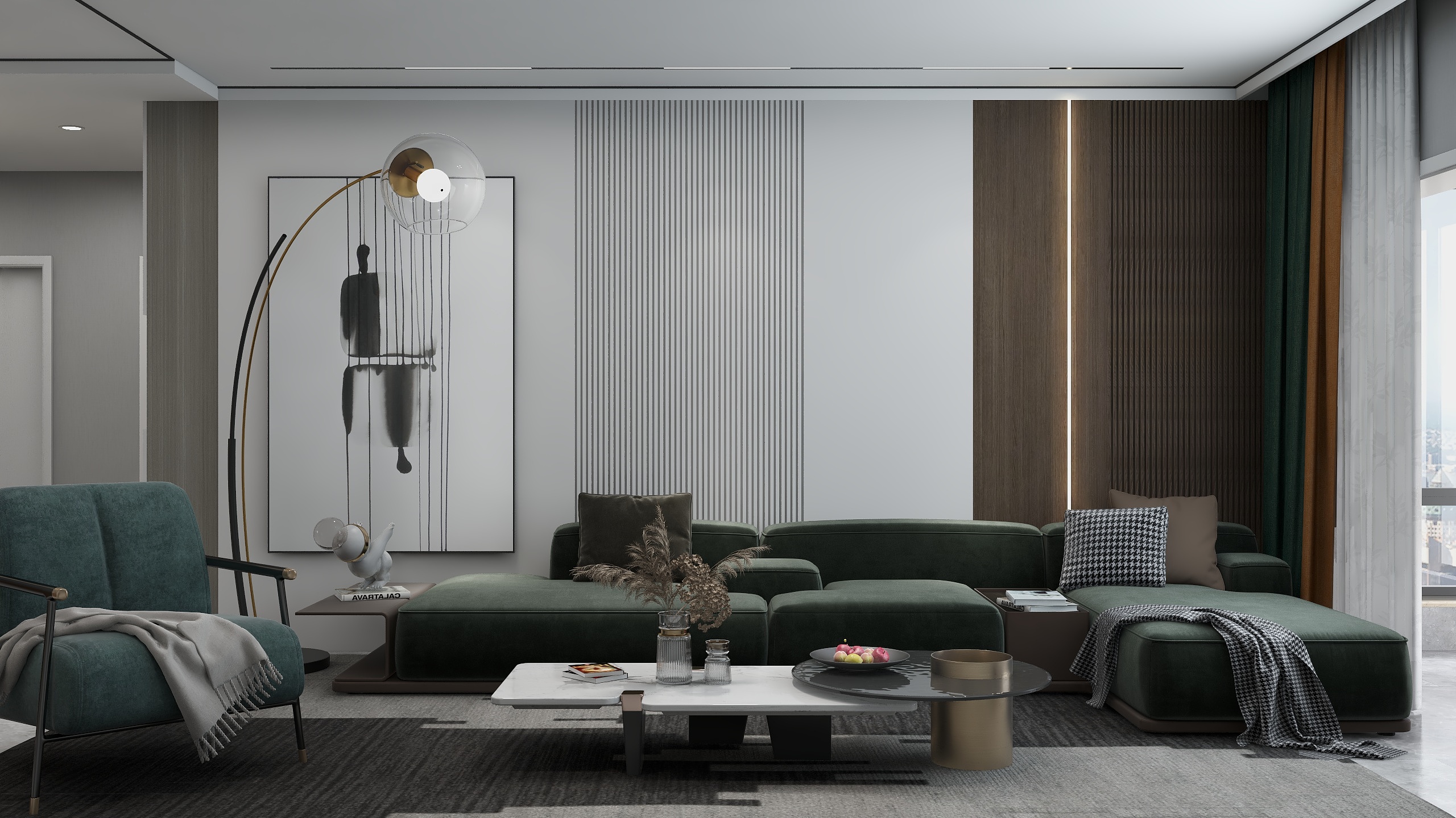 设计师益航-现代简约-装修设计方案