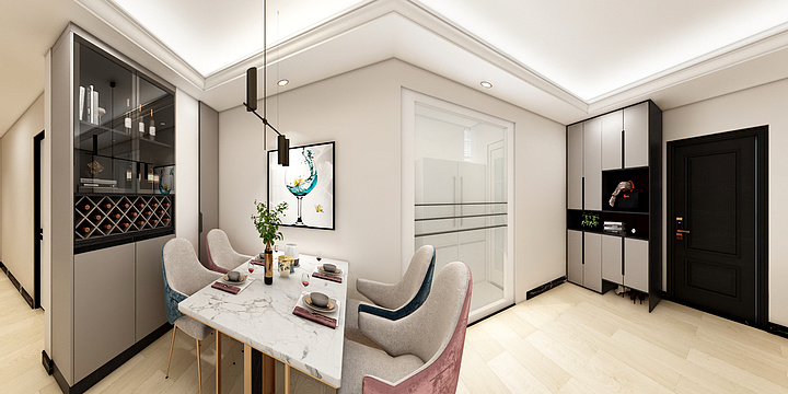 Design乄卝-创亿装饰番禺区化龙镇龙源路119号南楼503-装修设计方案