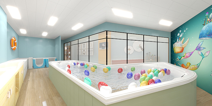 樊高设计-母婴游泳馆-装修设计方案