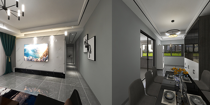 淮南金卓优越装饰公司-新城悦府三期10栋604-装修设计方案