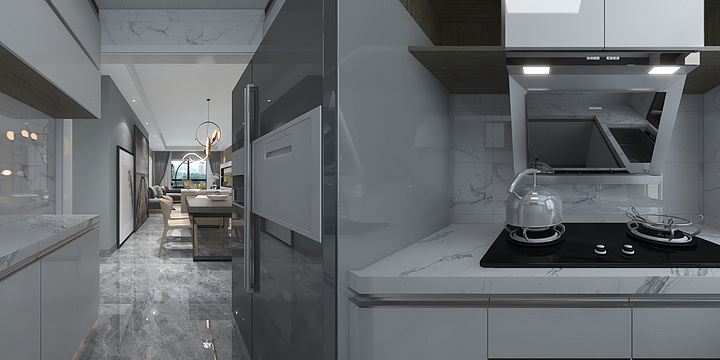 Design叶-香缇公馆二期14-1003李总-装修设计方案