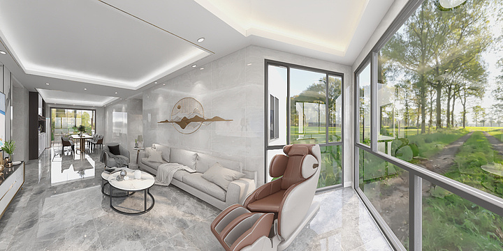 耀景装饰工程有限公司--七村商住小区17-701-装修设计方案