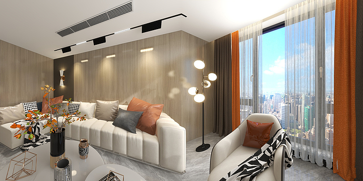 杭州星苑装饰-汇恒公寓7O1-装修设计方案