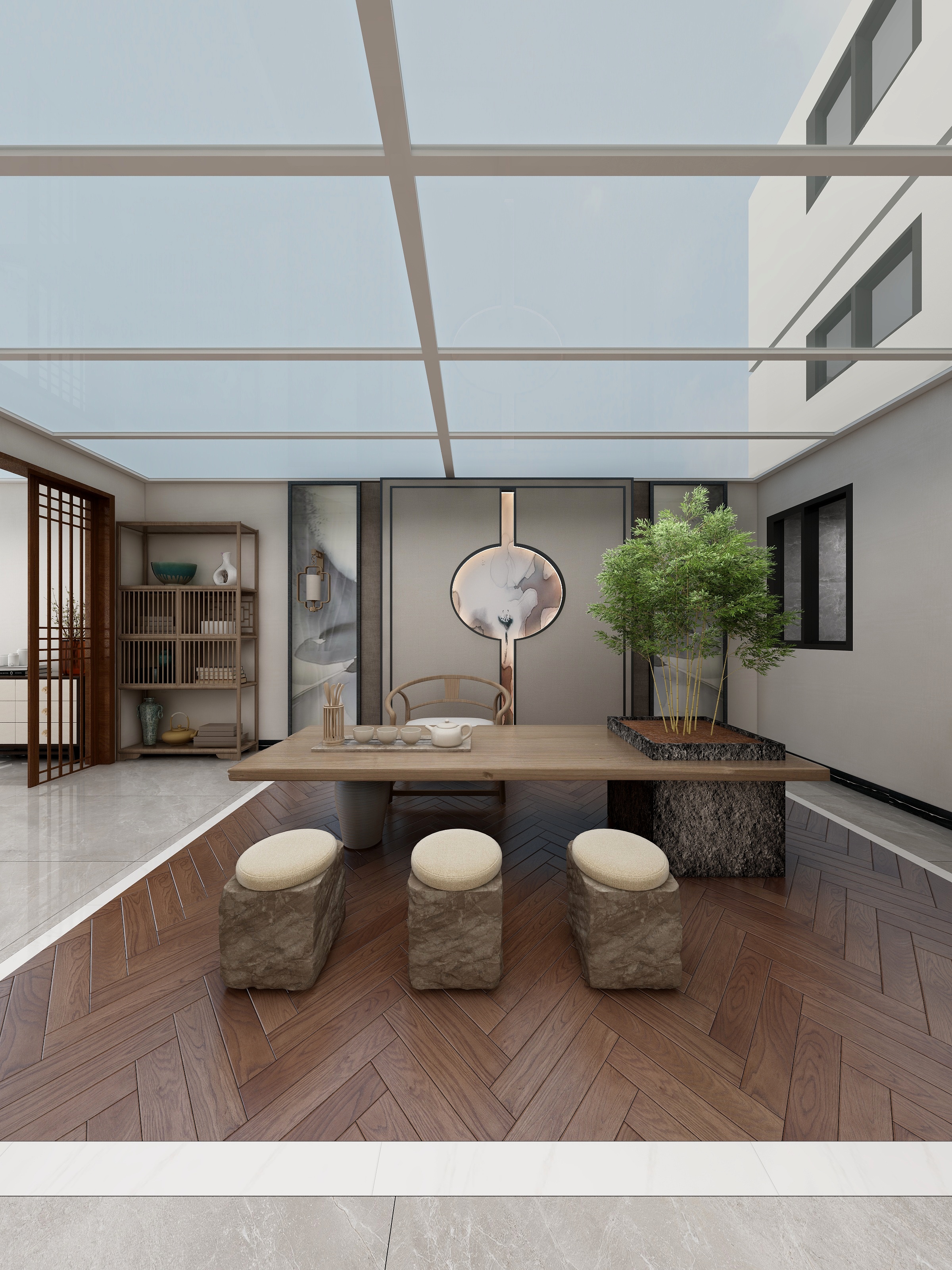 酷大师Z-新中式别墅-装修设计方案