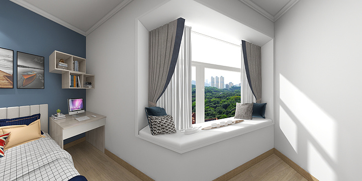 DeSigGn-石滩第一城1-701户型138m²-副本-装修设计方案