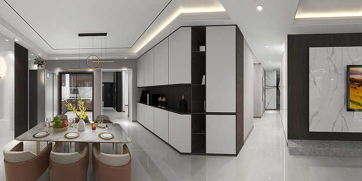 LHQSJS-泉天下(客餐厅)-装修设计方案