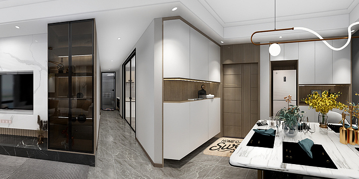 万家全屋定制-东津世纪城20区-装修设计方案