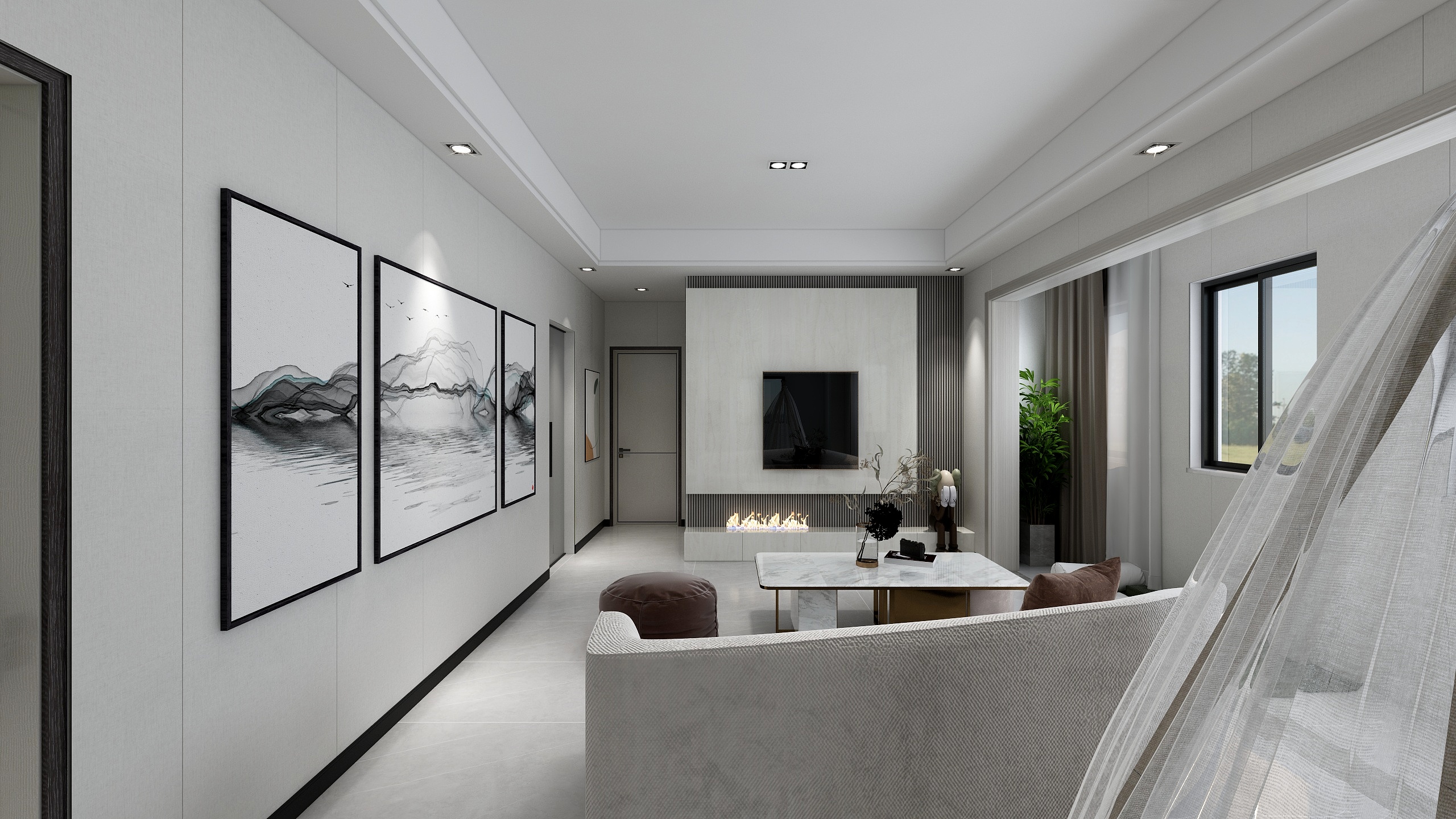 设计师TAO-瑞和园89.50㎡B户型3室2厅1卫-装修设计方案