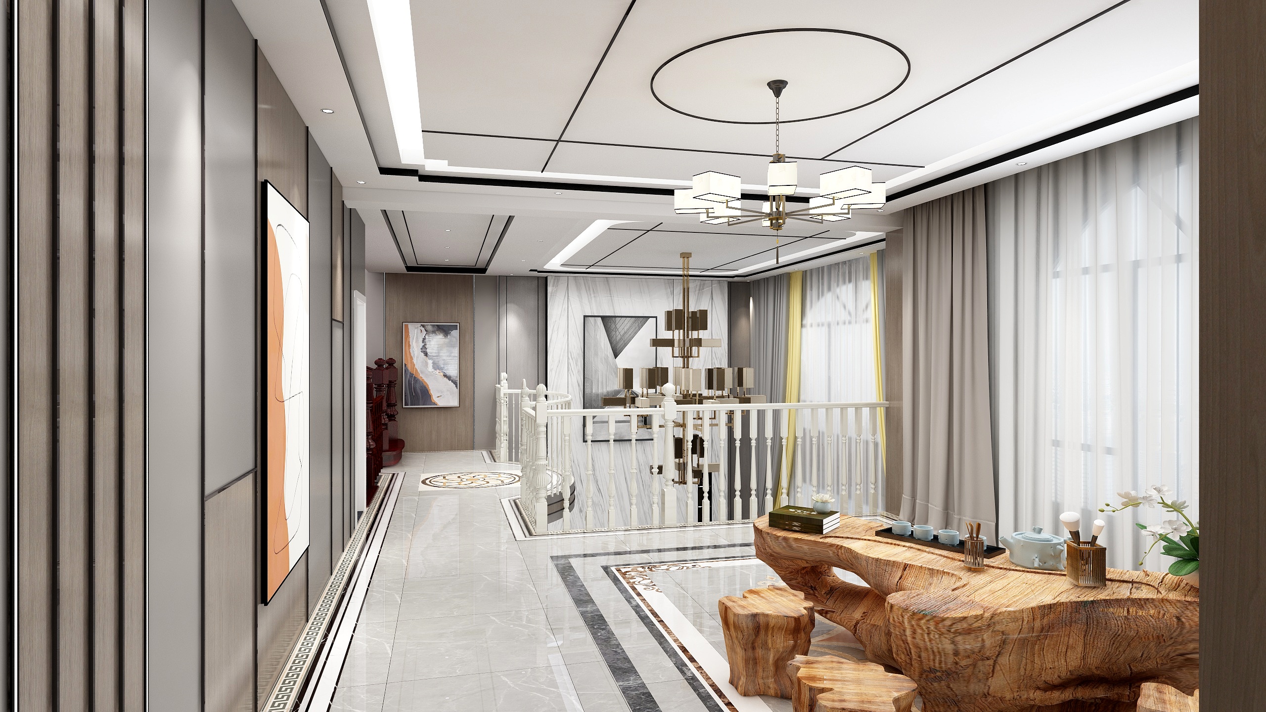 骨囝里丩孤单-响水别墅装修效果图