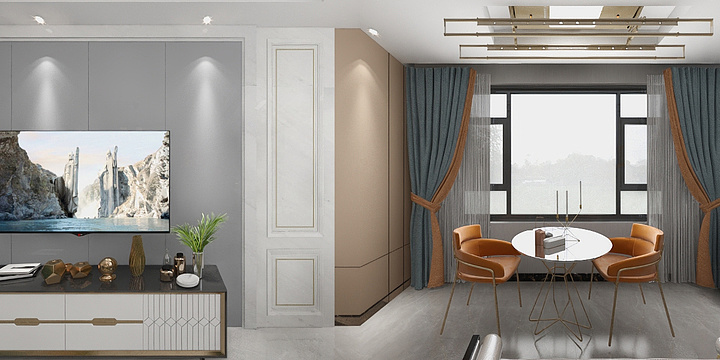 Designer-K-金座伊方锦-装修设计方案