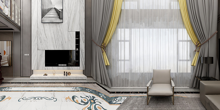 骨囝里丩孤单-响水别墅-装修设计方案