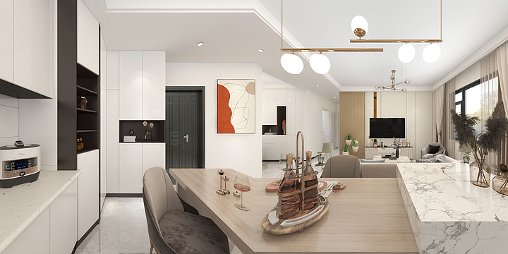 源心设计-现代风格-装修设计方案