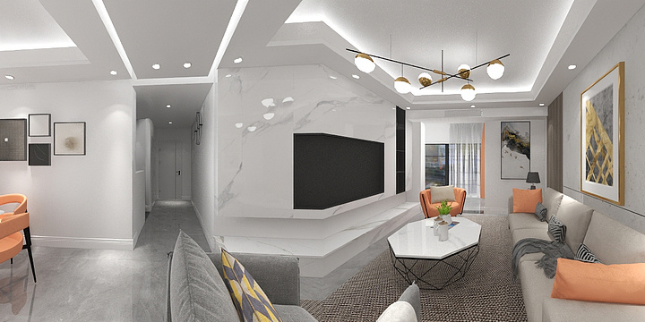 室内设计略懂-国投，襄阳府kjl-装修设计方案