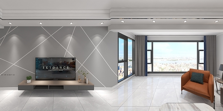 湖南芷江蔻帝-华天雅苑4-1-401-现代-舒杰-静静-装修设计方案