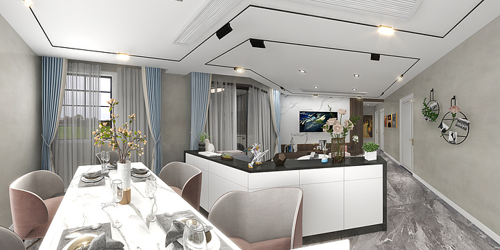 KLMJUP-自贡鸿山翡翠城-装修设计方案