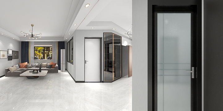 浮星沉月-文广装饰-瀚博园现代风-装修设计方案