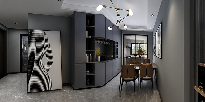 Wissing-印象湾17-3-502kjl-装修设计方案