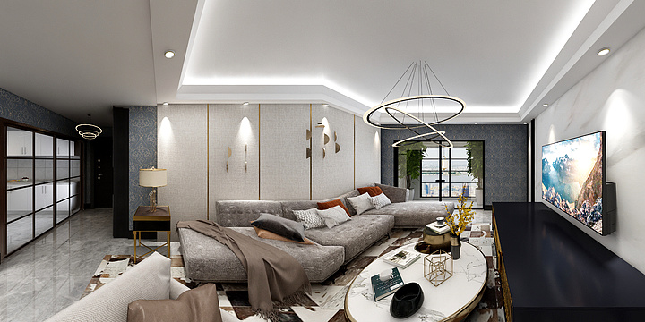 设计师高鑫杰-90平欧式-装修设计方案