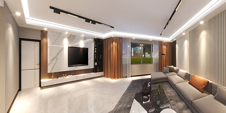 印象空间装饰公司-水岸尚品-装修设计方案