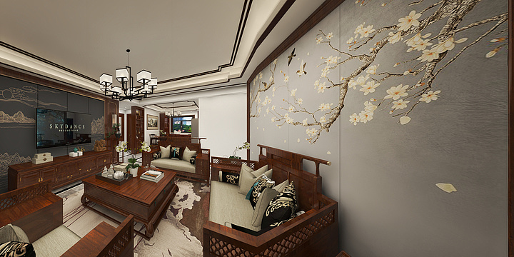 薛陳-中式·福宅-装修设计方案