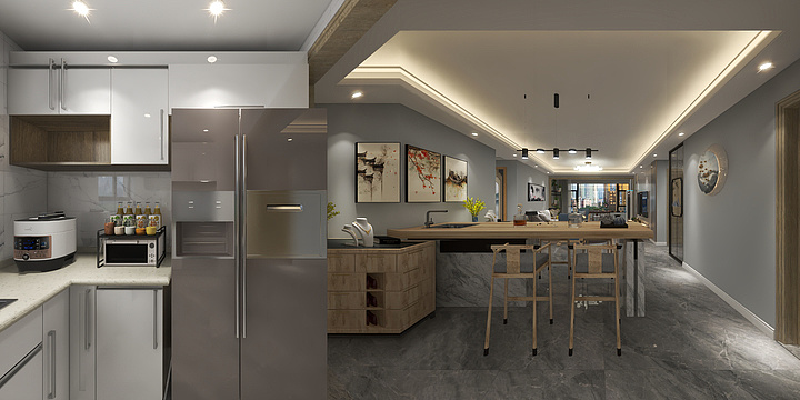 山东荣程艺佳装饰-文鼎苑-装修设计方案