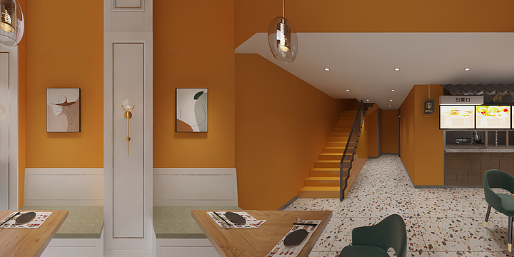 至綫空間-观澜湖餐厅-装修设计方案