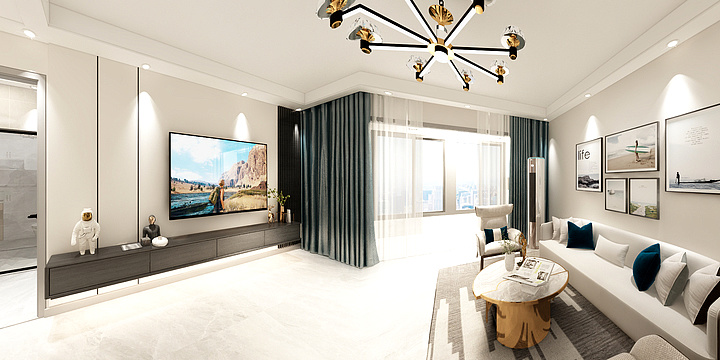 酷大师Z-紫昱现代-装修设计方案