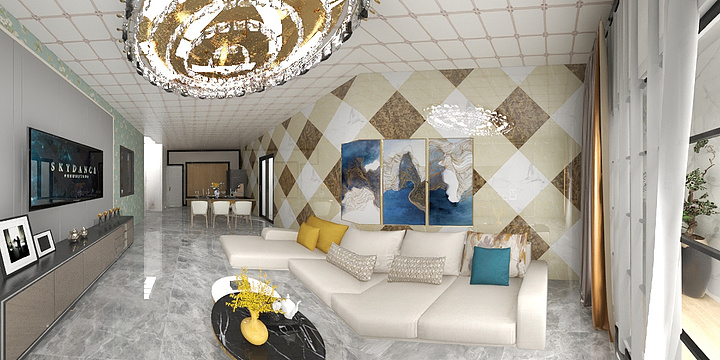 郭江楠-现代风-装修设计方案