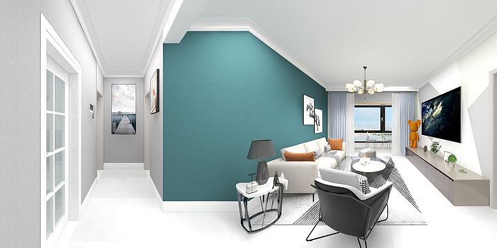 le乐色-祥炬家园16-2-801-装修设计方案