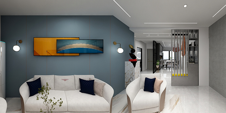 石氏装饰设计工作室-书香苑6-2-401-装修设计方案