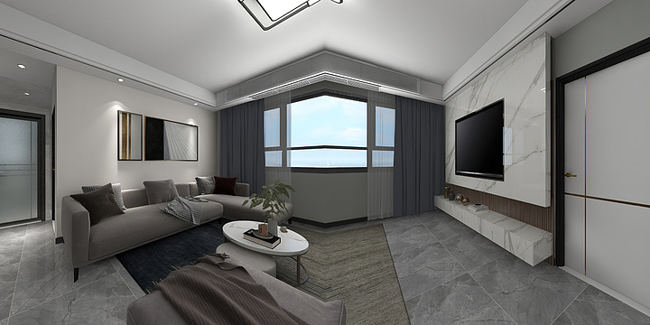 励歌装饰-朝阳名府23-1201-装修设计方案