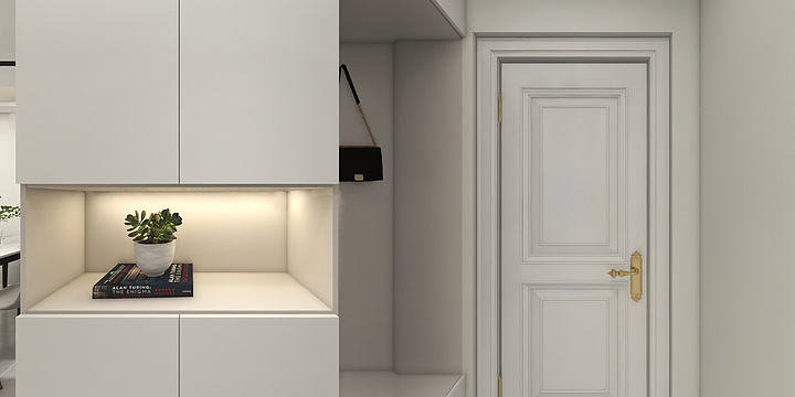 蕊朗设计-公园1-2-1601无主灯-装修设计方案