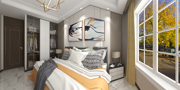 酒泉仁屋宅配品牌定制家居-世博，南苑府-装修设计方案