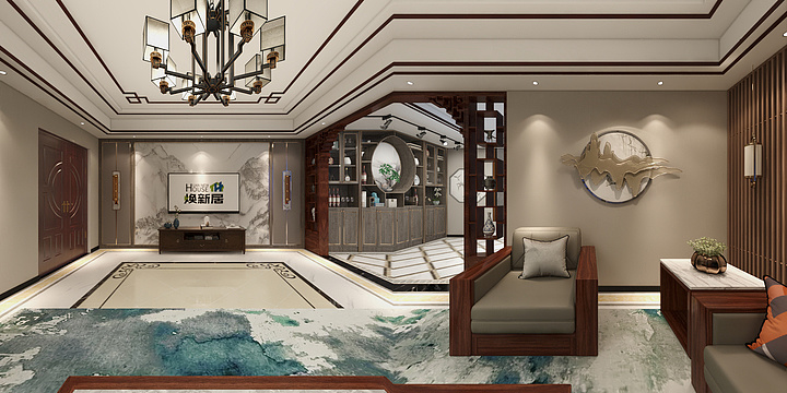搞设计的李-山河源墅-装修设计方案