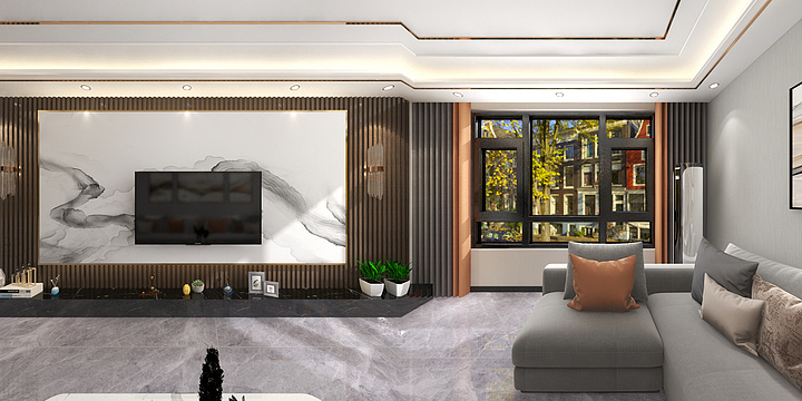 明月呀i-轻奢惠发佳苑10-3-601-装修设计方案