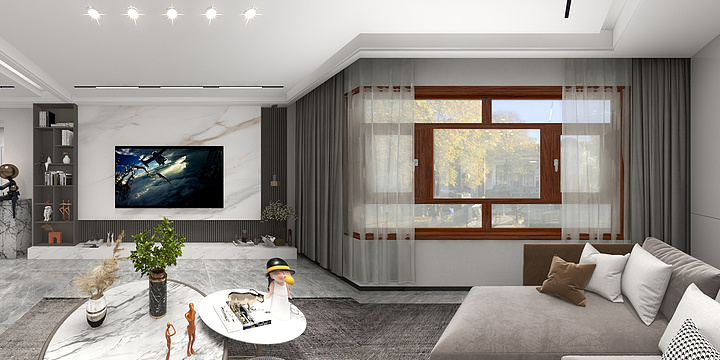 酷家乐526-金福第2期110㎡--装修设计方案