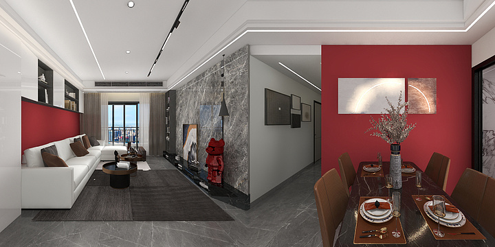 星河整装-铂悦府02户型88平★★★-装修设计方案