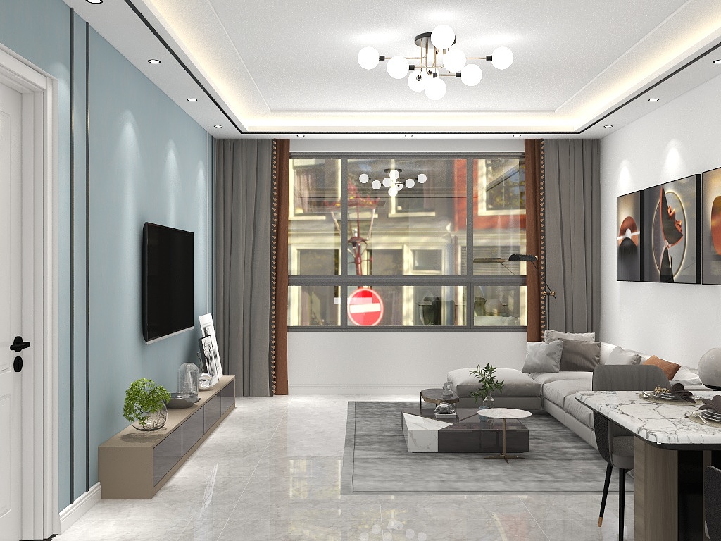 明月呀i-惠发佳苑10-3-701-装修设计方案