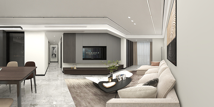 繎設計-茂业观园3-2301-装修设计方案