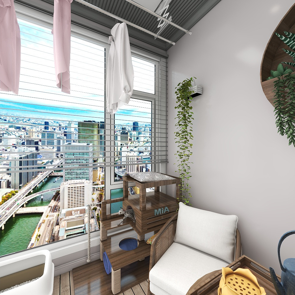 北宸空間設計-【浮生·若梦】260平法式轻奢一层长辈阳光房装修效果图第3张