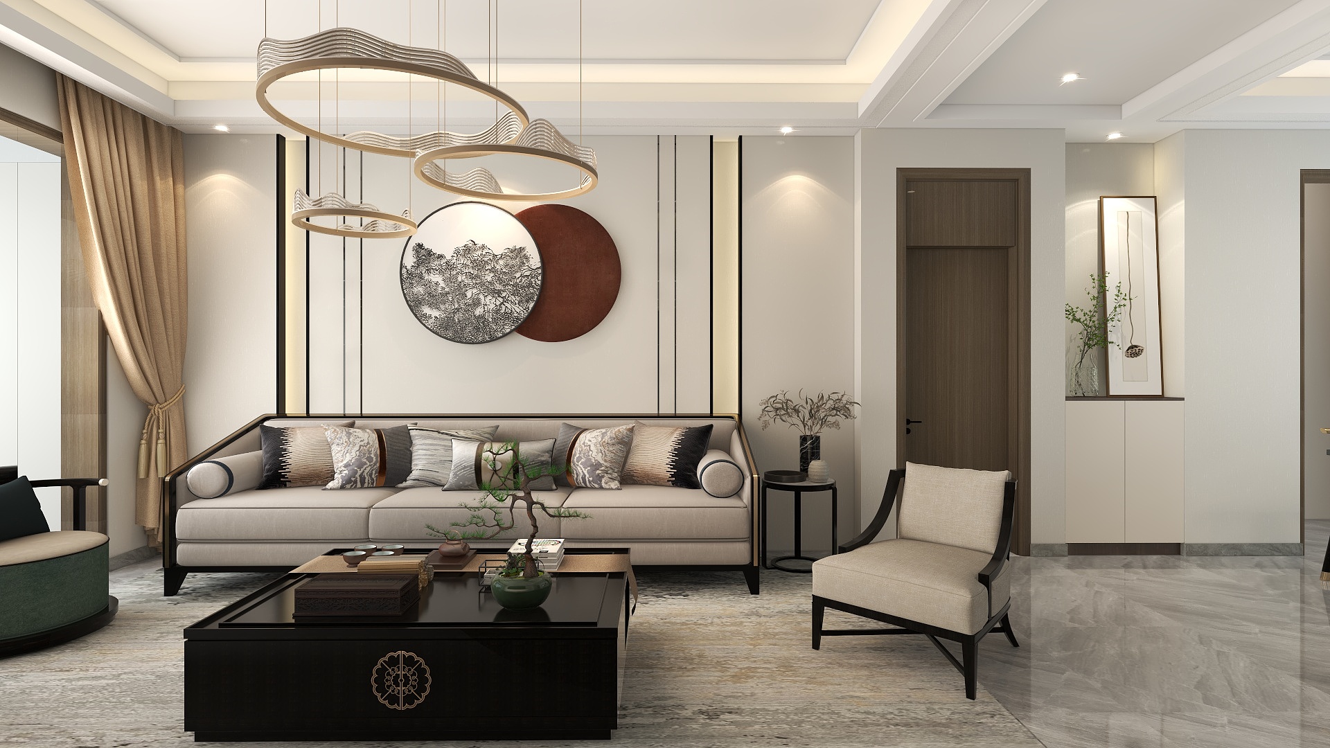 momoqsBl-东方名苑新中式2-装修设计方案