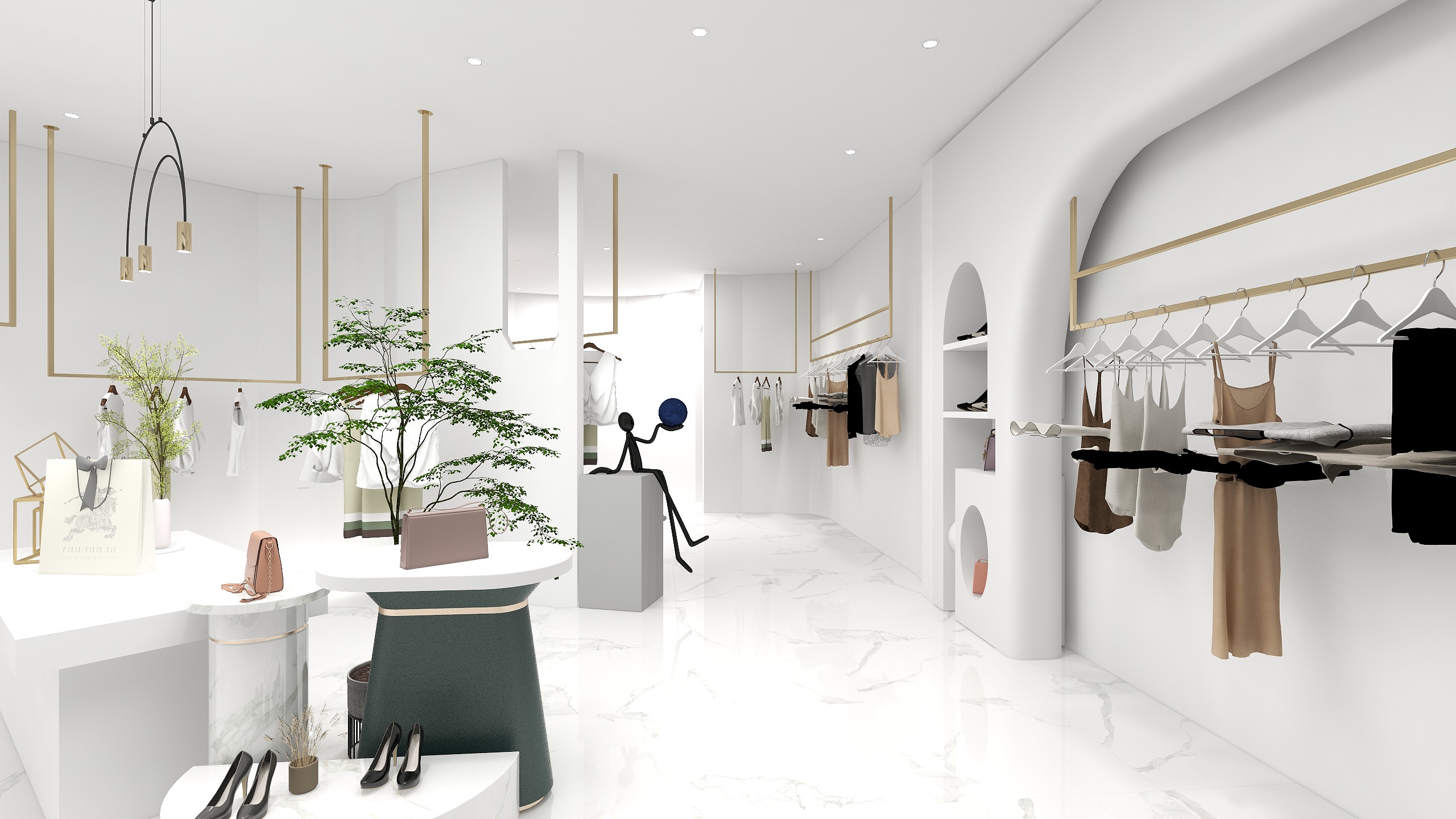 全案设计周z-步行街女装店-副本-装修设计方案