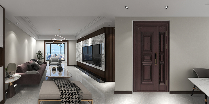 乐享家整装-石榴江南院子40-1203室-装修设计方案