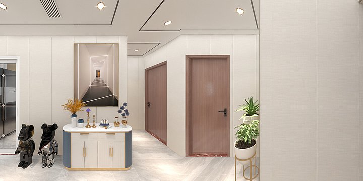 设计HG-绿地38座201室-装修设计方案