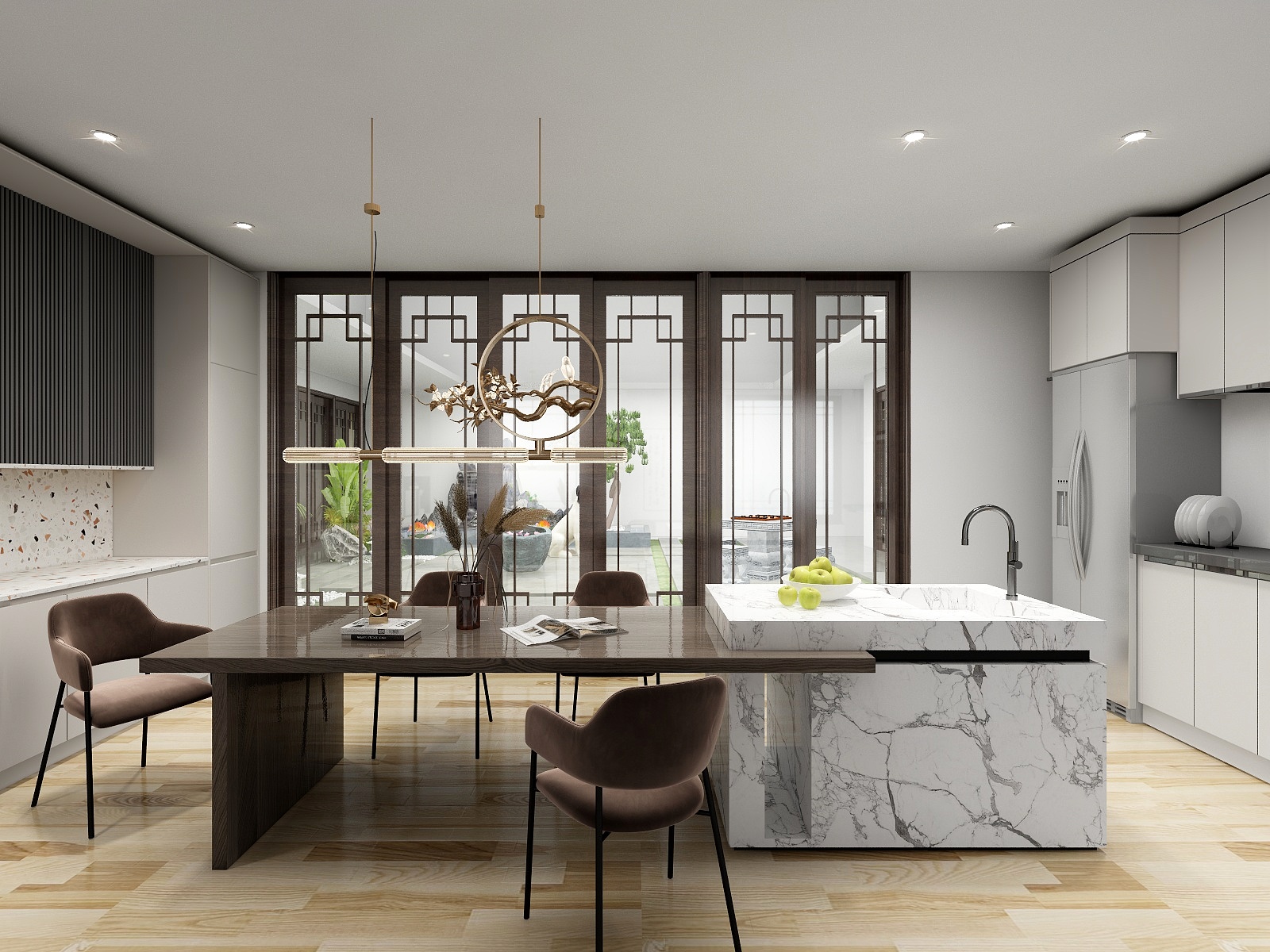 F雪默-黎城小四合院1楼-装修设计方案